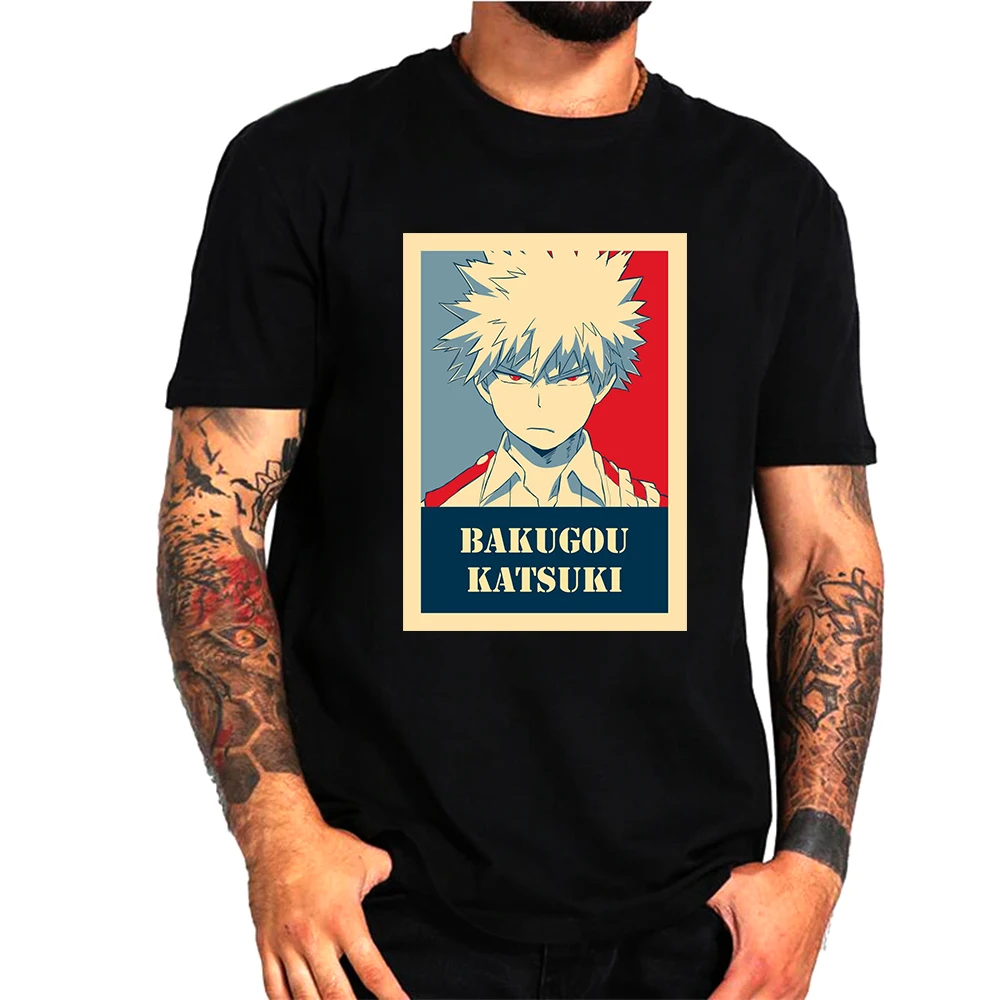 

Harajuku T-Shirt BakugouT Shirt My Hero Academia Anime Tops Tees