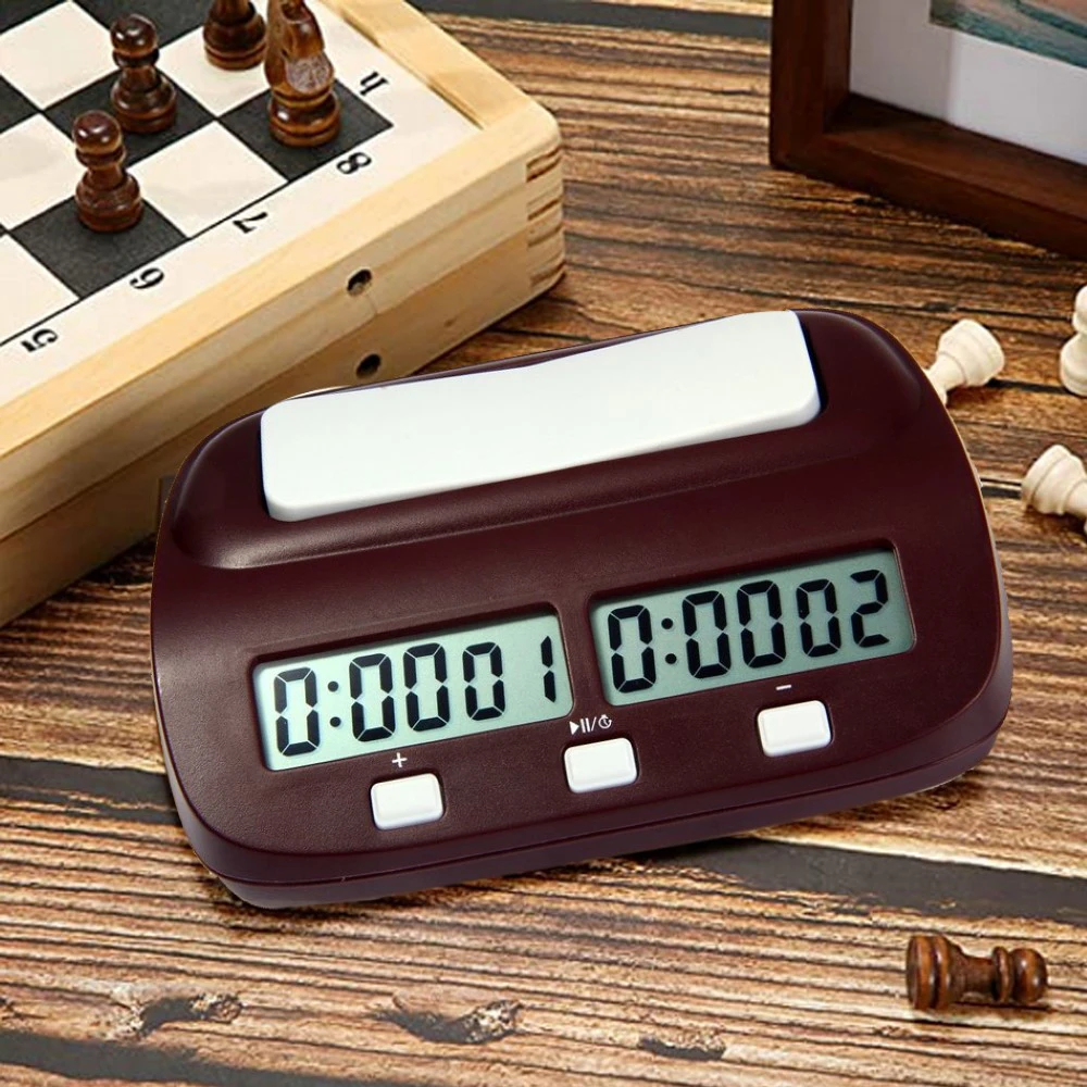 Цифровые шахматные часы LEAP с обратным отсчетом профессиональные для шахмат