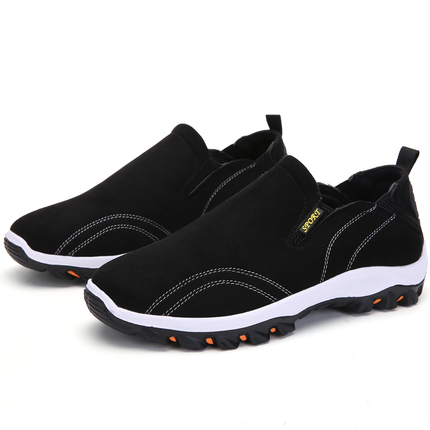 Non-slip Hiking Shoes Elastic Drain Diving Beach Water Shoes Men Comfortable Soft Bending Resistance Lightweight Trekking Shoes