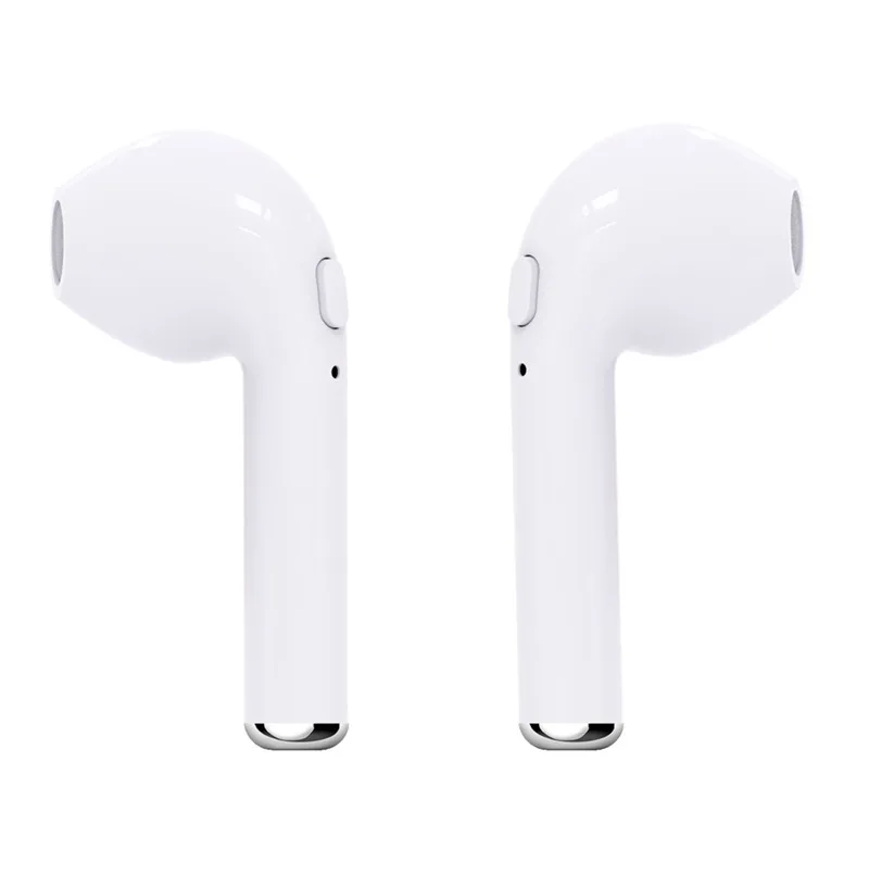 Серебристый I7s TWS 5,0, Bluetooth наушники, гарнитура, беспроводные наушники, наушники-вкладыши, наушники blutooth с микрофоном для смартфонов - Цвет: Серебристый