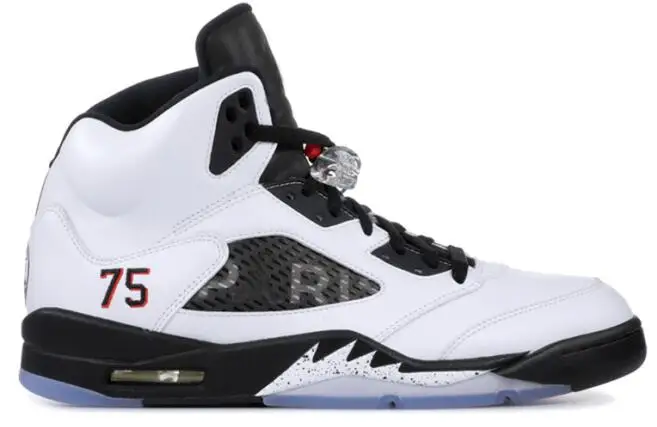 

2021 Arrival 5 Island Green international Flight Cement Blue Suede Basketball Shoes Men Sneakers Oreo Black Brown