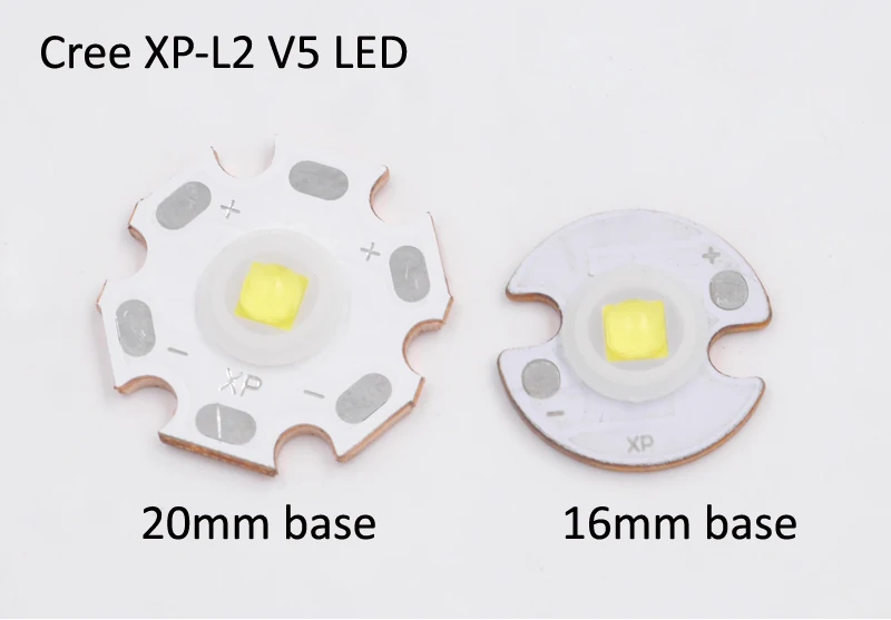 17 мм AMC7135 плата драйвера cree XPL V5 V6 HI V3 XML2 U3 светодиодный излучатель на 20 мм медной основе