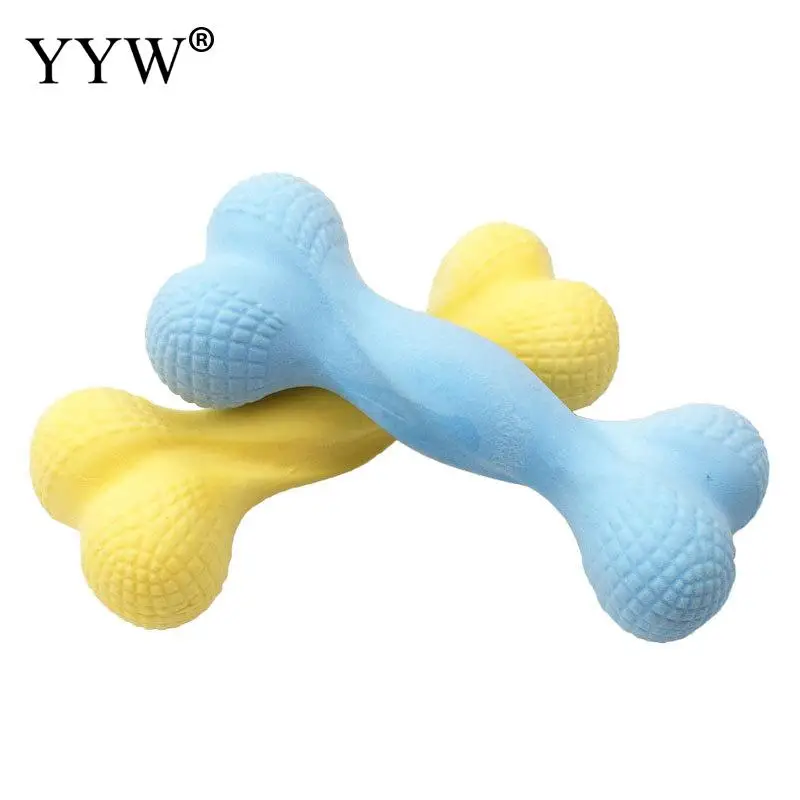 Аксессуары для собак ТПР резиновые кости с ароматом молока из пенопласта собака