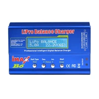 IMAX 80W Battery Charger Lipo NiMh Li-ion Ni-Cd Digital IMAX Lipro Balance Charger Discharger with Cable Kit
