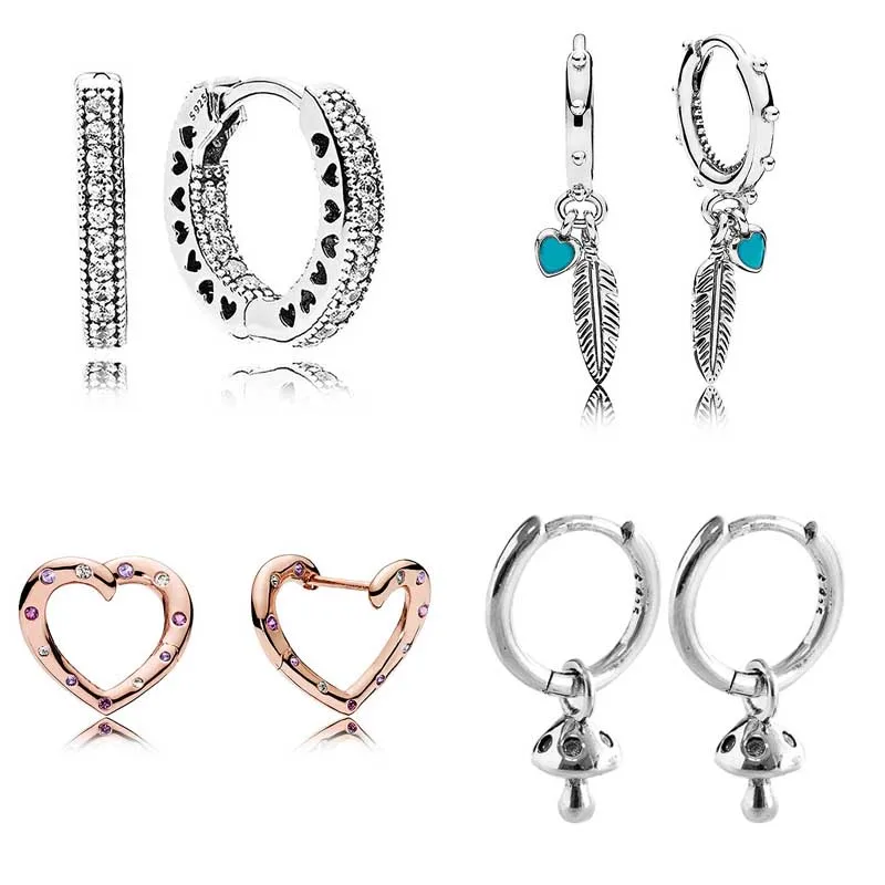 

Серьги женские из серебра 925 пробы, с кристаллами
