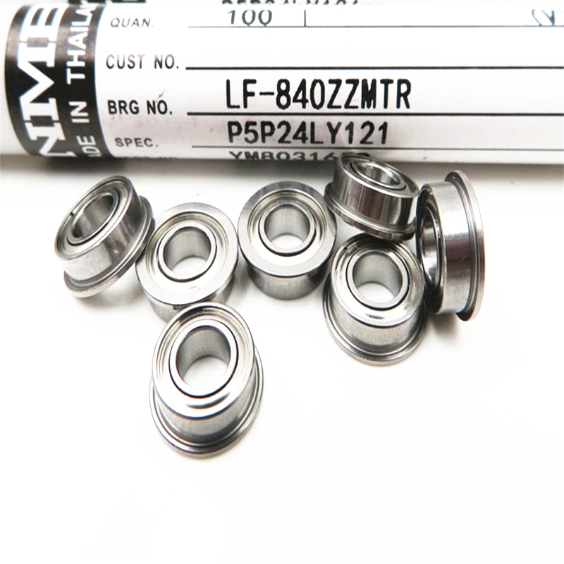 

20pcs/100pcs Japan NMB Minebea high speed flange bearing LF-840ZZ 4*8*3mm MF84ZZ precision miniature ball bearings
