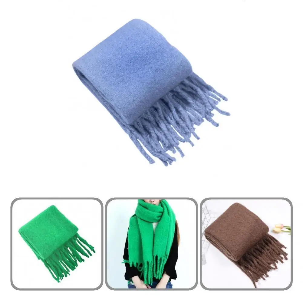 

Comfortable Wear Fashionable Neck Wrap Warmer Cozy Neckerchiefs for Daily Wear