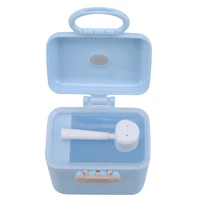 cute complementary food storage box travel portable baby milk powder boxes large capacity milk powder snack case candy color
