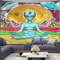 aliendigital printing decoration background cloth tapestry tapestry hip hopart style tapestry living room study home decorations