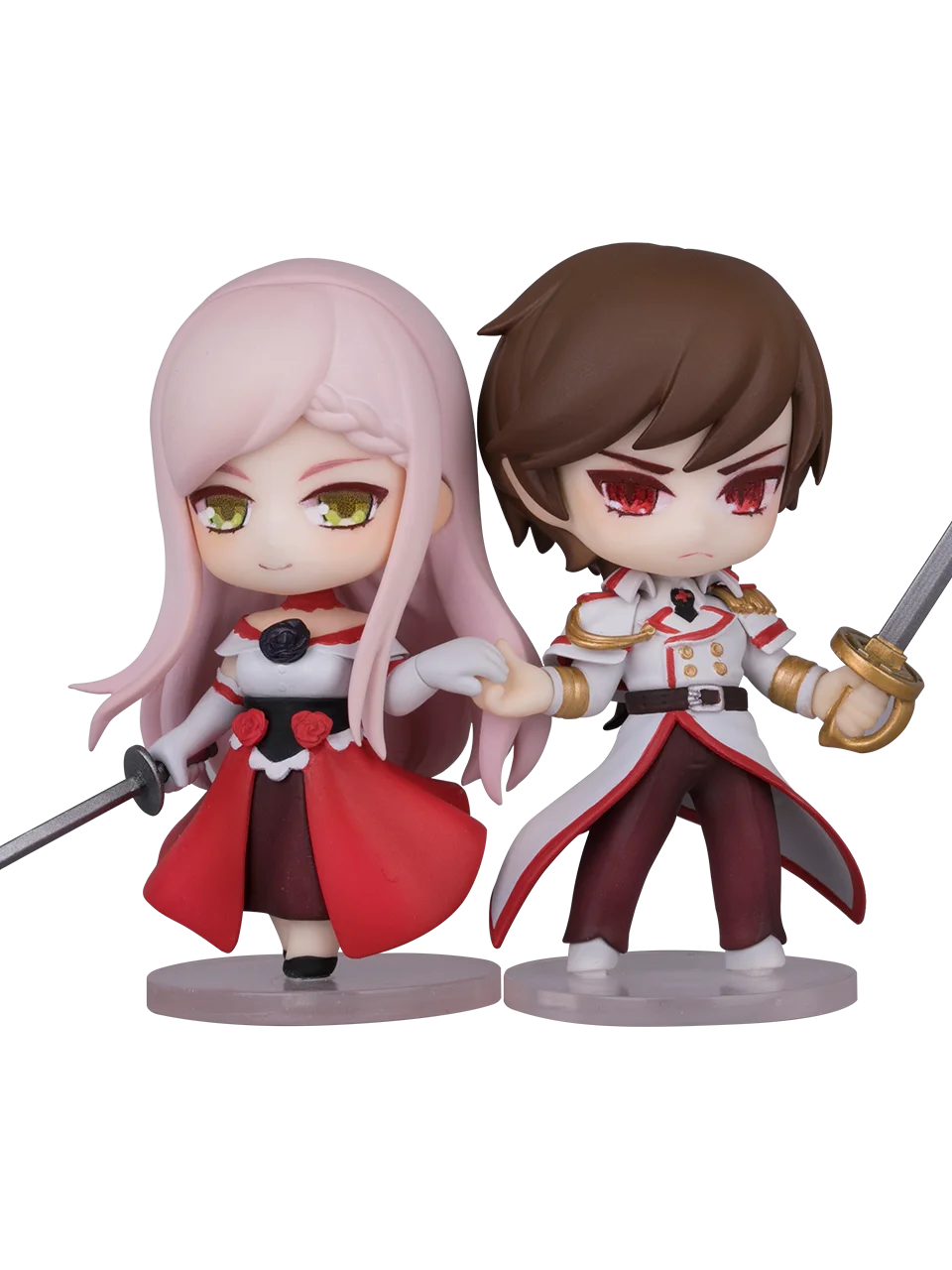 

Midea Bite Mark Luo Yi & Du Xiaoxin Q Version Figure With Special Code Original genuine spot cartoon characters by hand