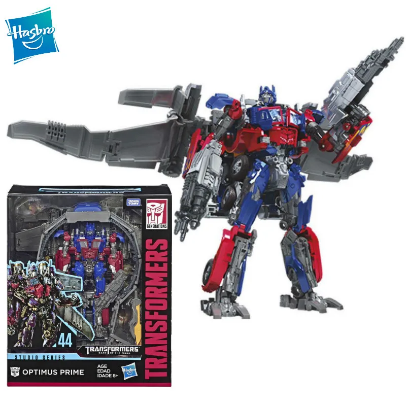 Hasbro студия серии Трансформеры 25 см SS44 Оптимус Прайм с кольцом автомобиль ПВХ