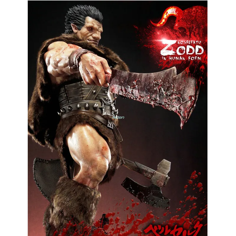 3" Статуя берсерка бюст Zodd полная длина портрет Гриффит Искусство ремесло украшение GK экшн Коллекционная модель игрушечная коробка 89 см Z2541