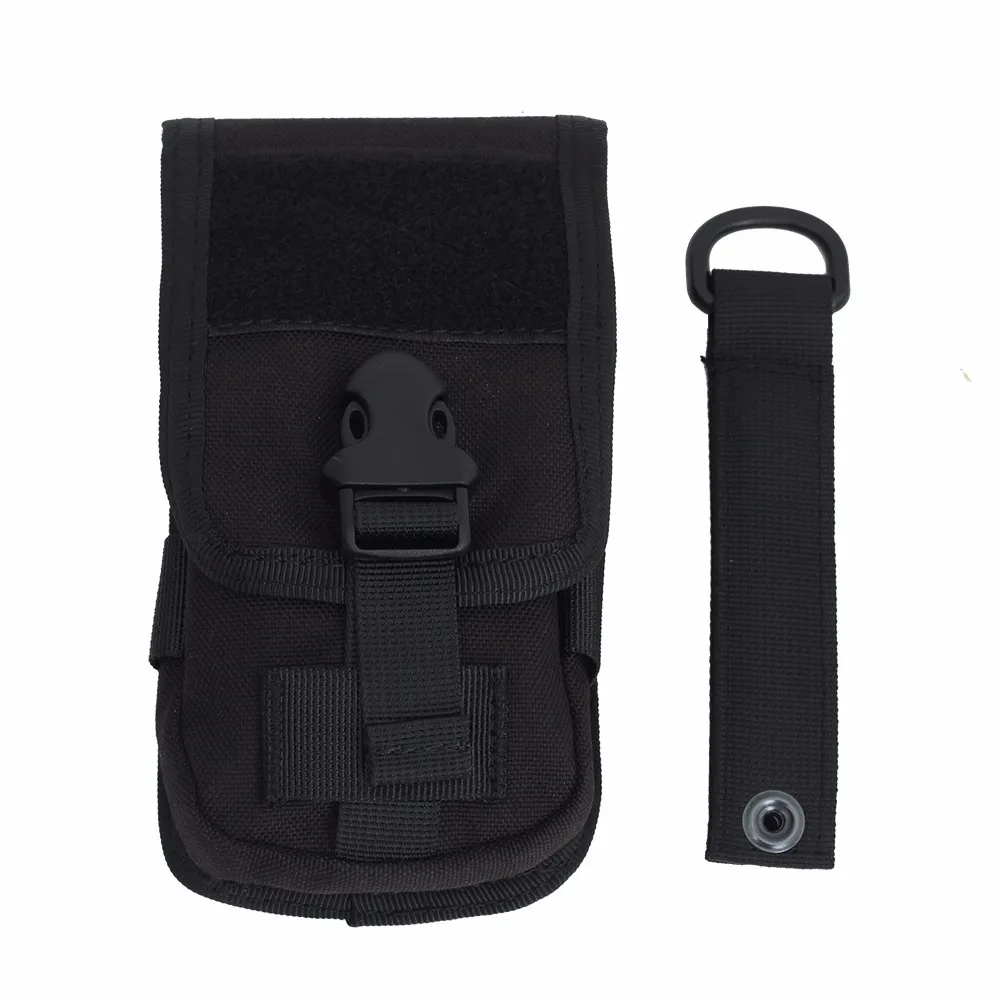 Двойной Слои Тактический мешочек для телефона ремень 600D нейлон