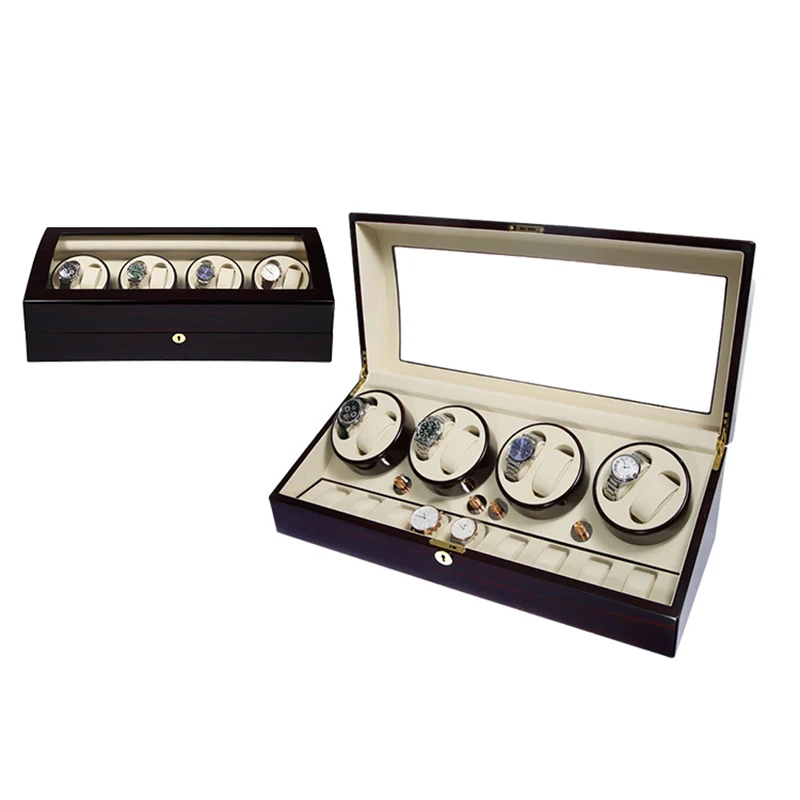 Высококачественный модный мужской футляр для намотки часов с 8 отделениями