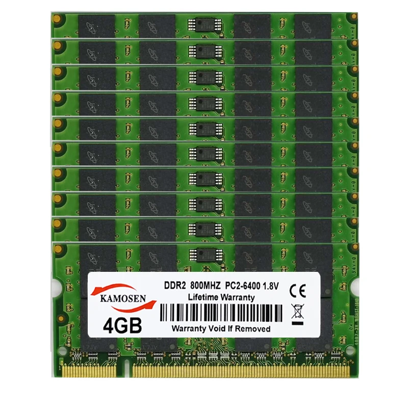 Оперативная память для ноутбука KAMOSEN RAM 4 Гб DDR2 6400 204 PIN|Оперативная память| |