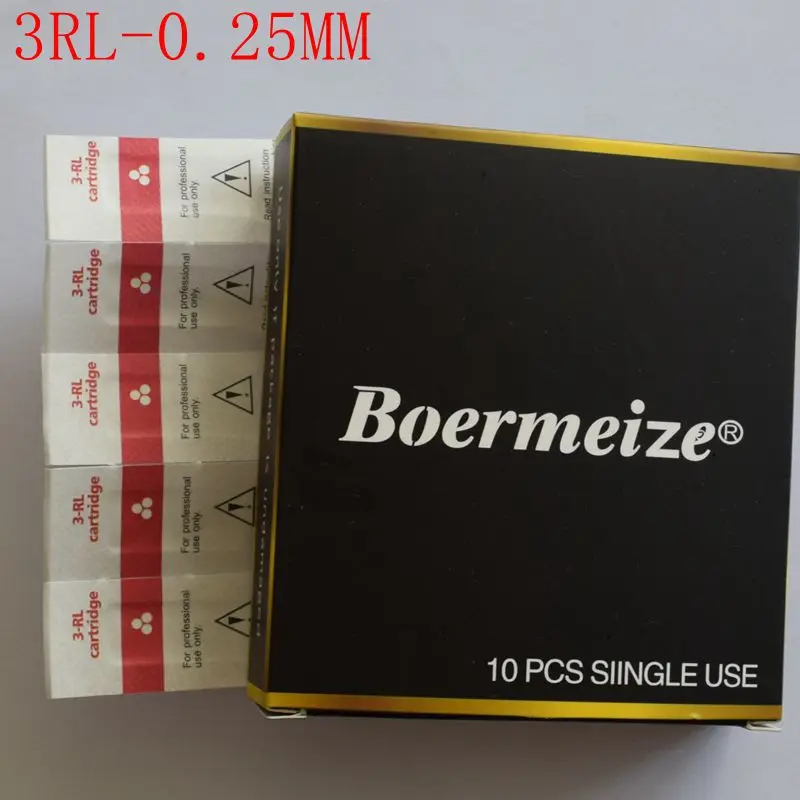 Татуаж Перманентный макияж ручка картридж 100 шт. 3R Одноразовые стерилизованные