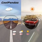 Солнцезащитные очки женские фотохромные, модные брендовые дизайнерские винтажные очки с затемненными линзами с защитой от сисветильник света, поляризационные, хамелеоновые, для вождения