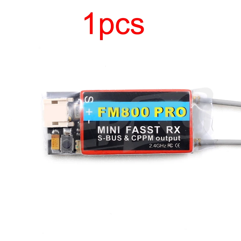 

1 . FM800 PRO FASST 2,4G 8- 3,6-8,4 V S.BUS/ CPPM FUTABA FPV