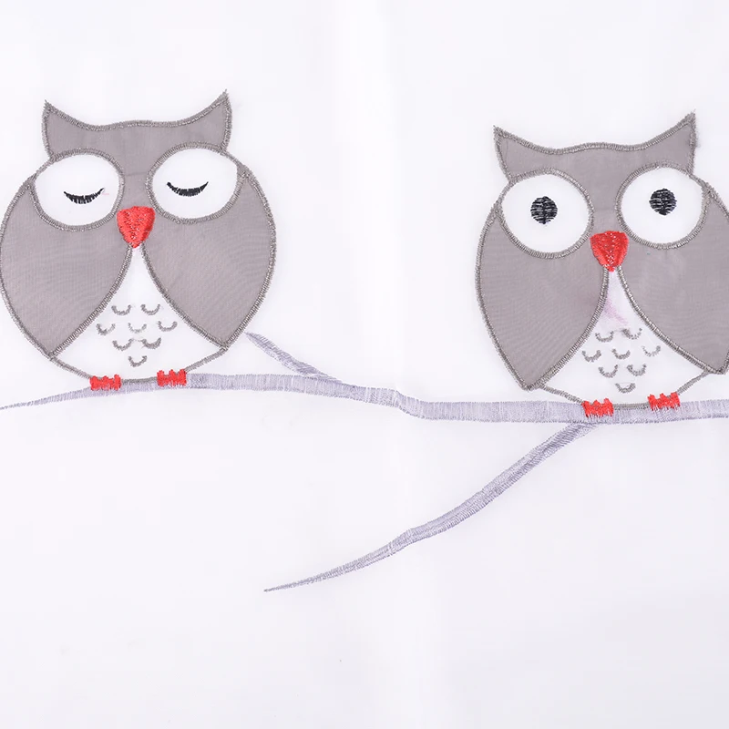 1 шт. Короткие Занавески для кухни с рисунком совы римские жалюзи занавески белые