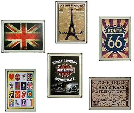 Президент Трамп сделал Америку большой металлический знак олова плакаты