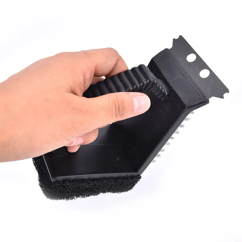 

Cleaner Triple Barbecue Grill Brush Copper Steel Cleaning Brush Barbecue Cleaner