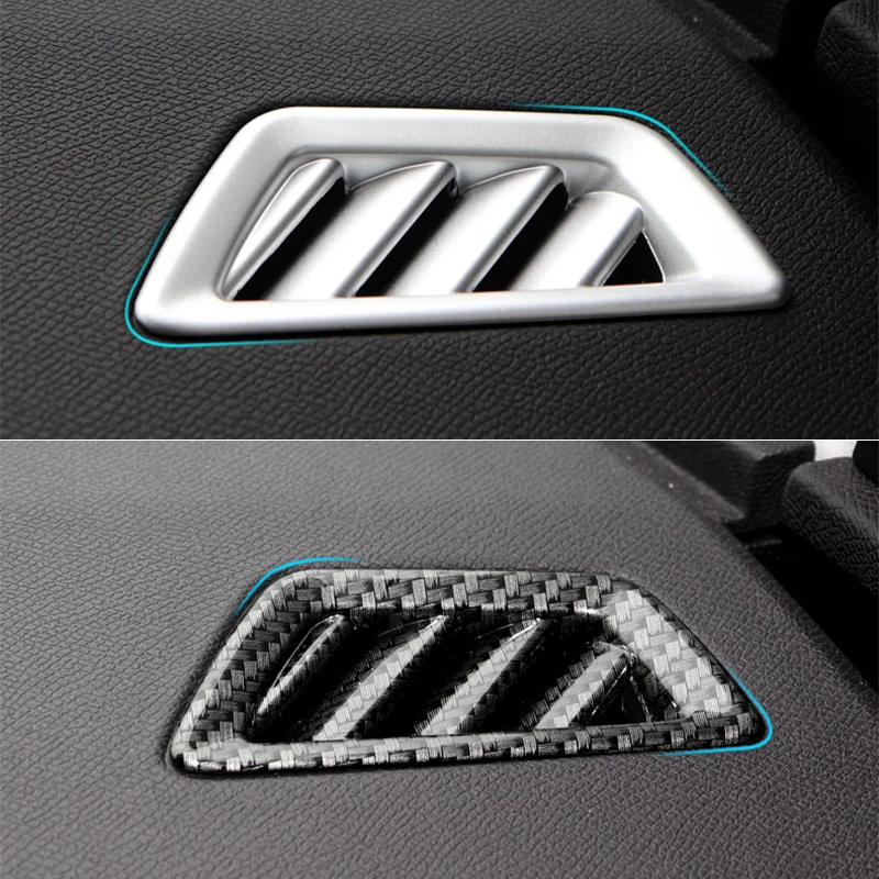 

Car-styling ABS Car Dashboard Outlet Frame Covers Internal Decoration Sequins Sticker Auto Accessories For Peugeot 508 2019 2020