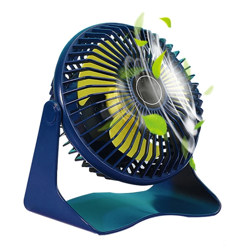 

Portable Fan 3 Kinds Of Strong Airflow, Silent Operation And 360 Rotation Suitable For Personal Desktop Fans In Homes And 19QE