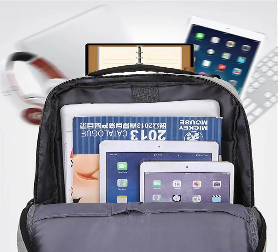 Рюкзак классический Бизнес рюкзаки 17L Ёмкость студентов сумка для ноутбука Для