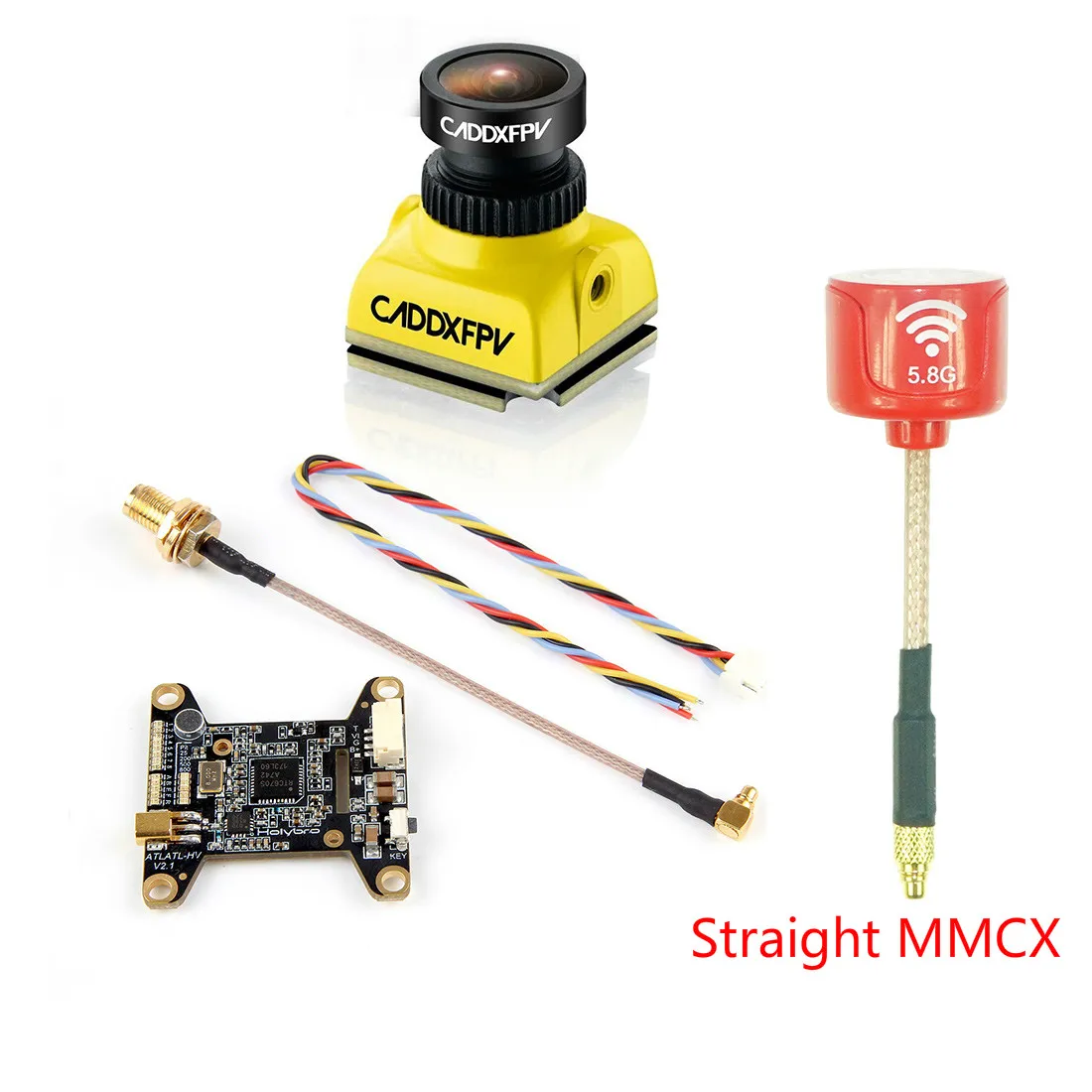 

Caddx Baby Ratel 1.8mm Mini FPV Camera Super Night Version 14*14mm w/ Atlatl HV V2 5.8G 40CH VTX / Antenna for FPV квадрокоптер