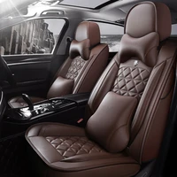 flash mat universal leather car seat covers for isuzu jmc s350 d max same structure interior auto seat covers accessories 5 seat