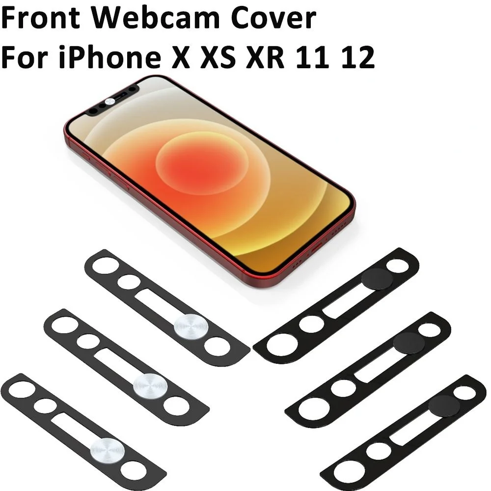 Металлическая крышка для веб-камеры наклейки на объектив телефона iPhone 12 11 Pro MAX X XS