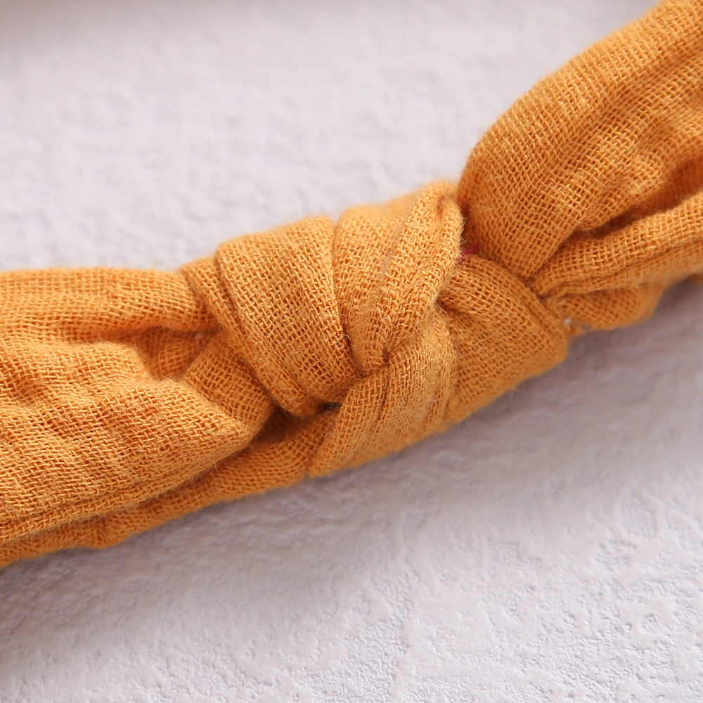 Diademas el&aacute;sticas suaves para ni&ntilde;a, bandana bonita con lazo para el pelo de beb&eacute;, accesorios para el cabello de beb&eacute; reci&eacute;n nacido, 1 unidad-3
