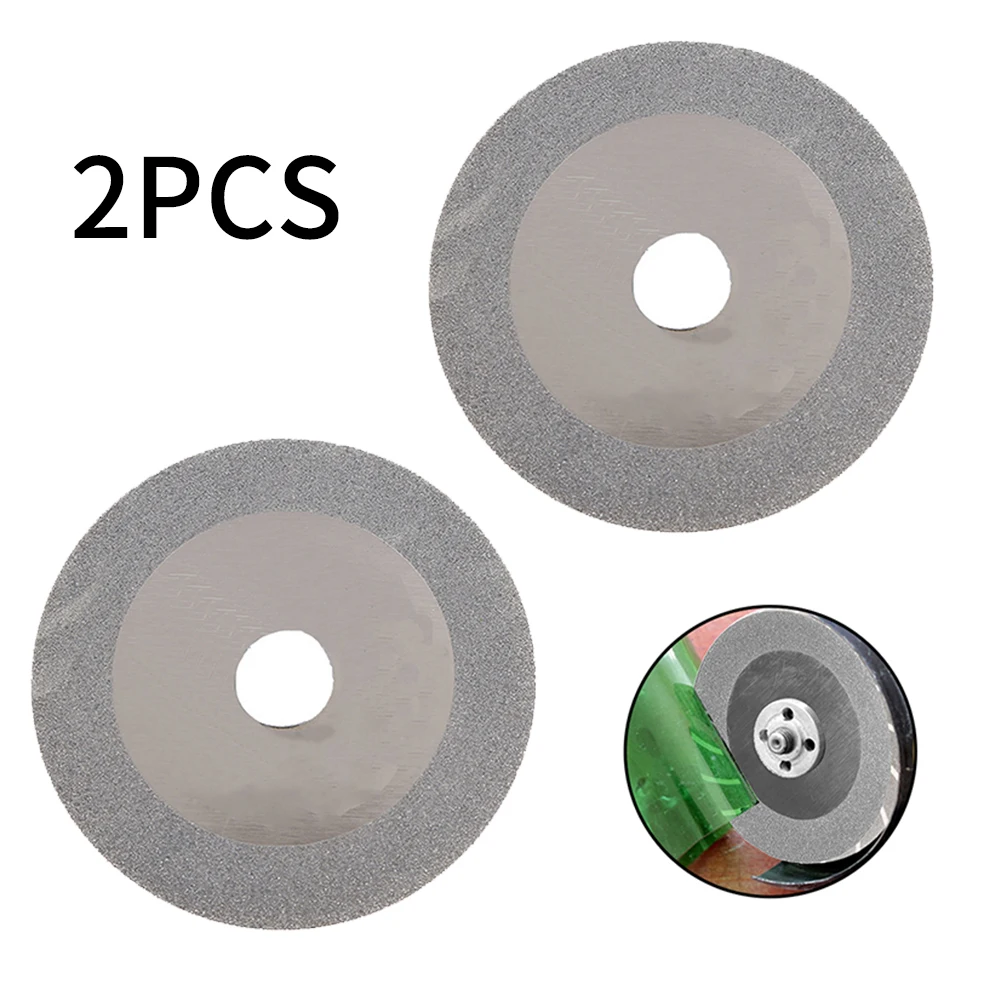 

2pcs 100mm Circular Saw Blade Tungsten Electrode Sharpener Grinder Cutter Diamond Grit Cutting Disc Max RPM 14500 Polishing Tool