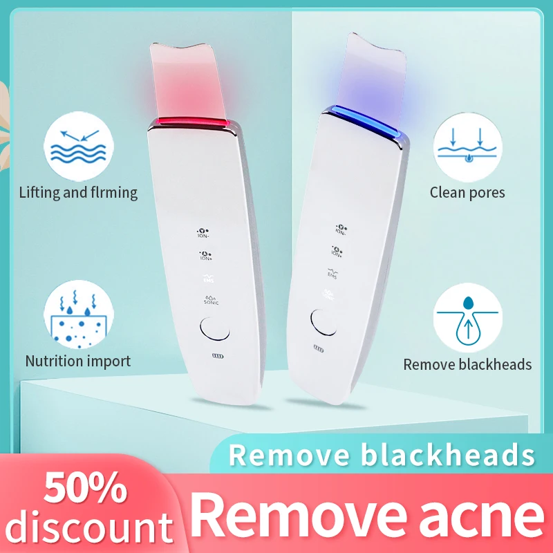 

Peeling ultrassonico skin clean remove blackheads face cleaner Rechargeable Skin Care Device Beauty Instrument