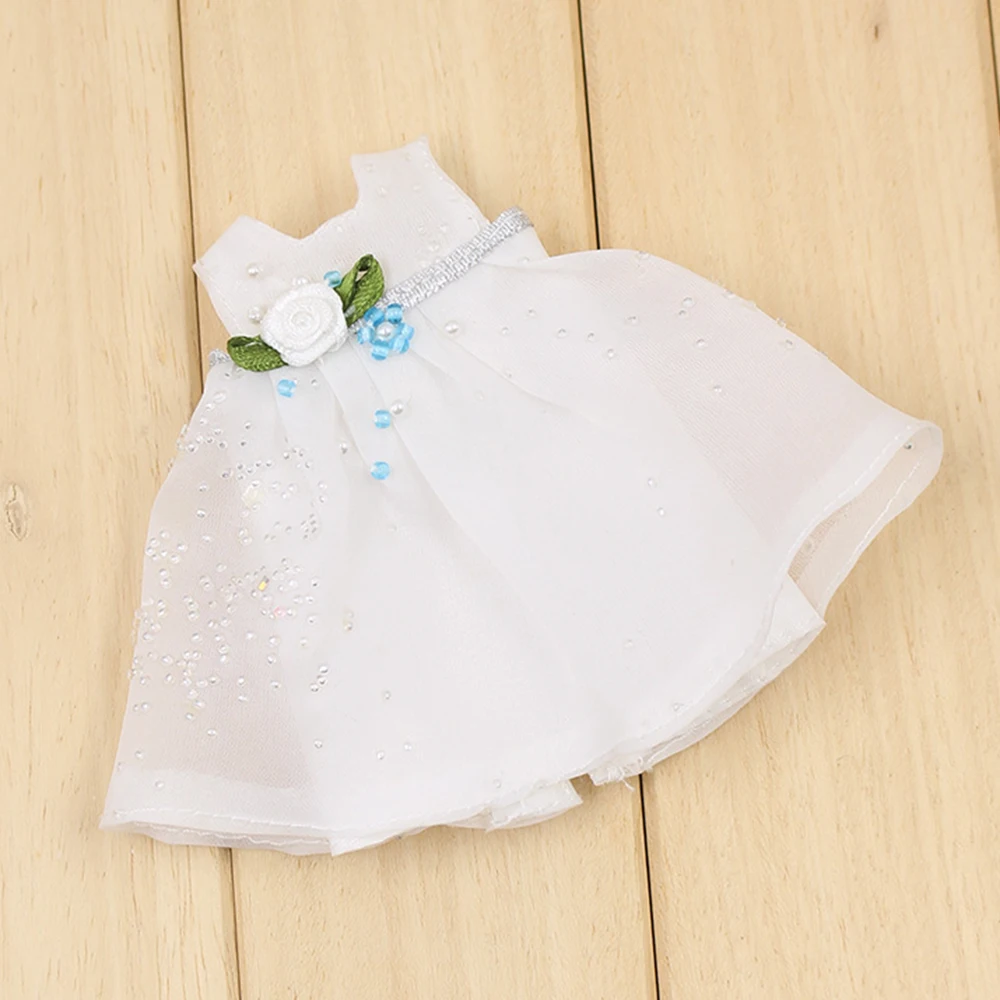 1/8 одежда средней длины белое маскарадное платье 20 см в высоту игрушки F &amp D с