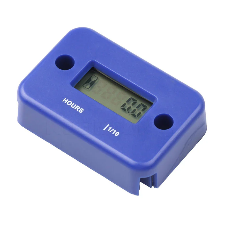 Цифровой счетчик часов водонепроницаемый портативный измеритель с ЖК дисплеем