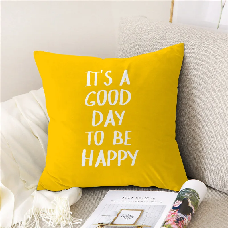

Children's Cartoon Pattern Pillow Case Decorative Cushion Cover Sofa DIY Printing Throw Pillow Chair Car Cushion Home Decoration