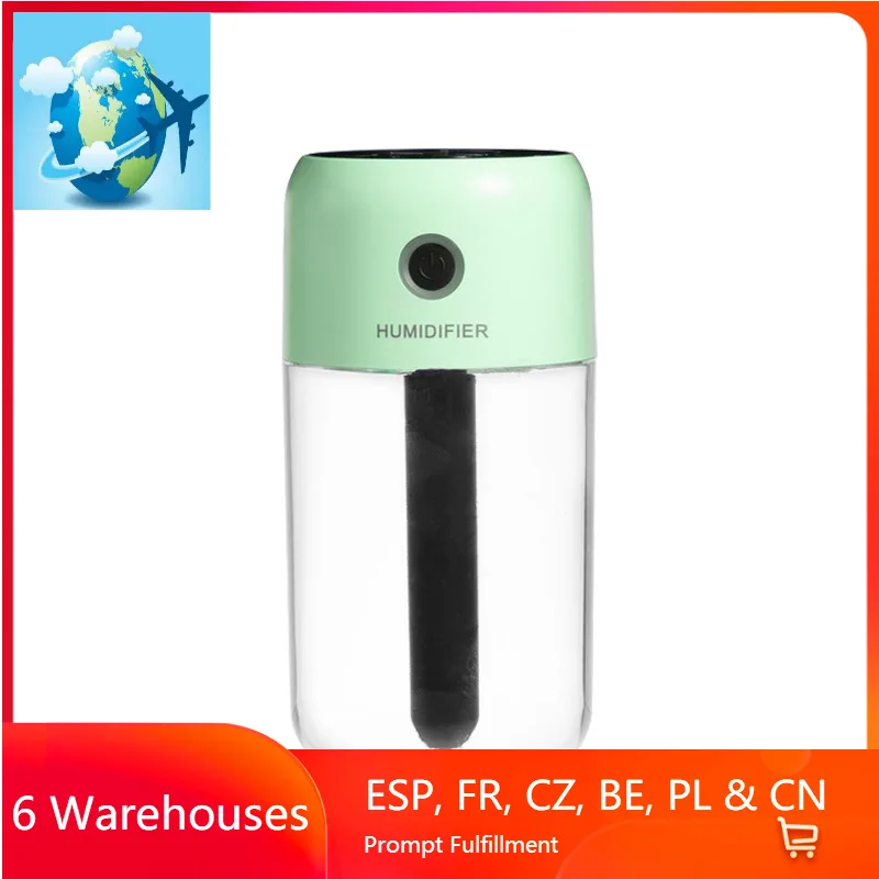 

Увлажнитель воздуха с ароматизасветильник и USB-диффузором, 300 мл