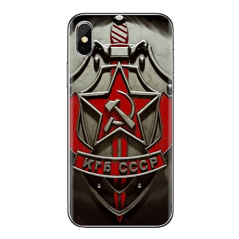 Transparent Soft Cases Covers lenin Soviet Union flag For Xiaomi Redmi 4A S2 Note 3 3S 4 4X 5 Plus 6 7 6A Pro Pocophone F1 |