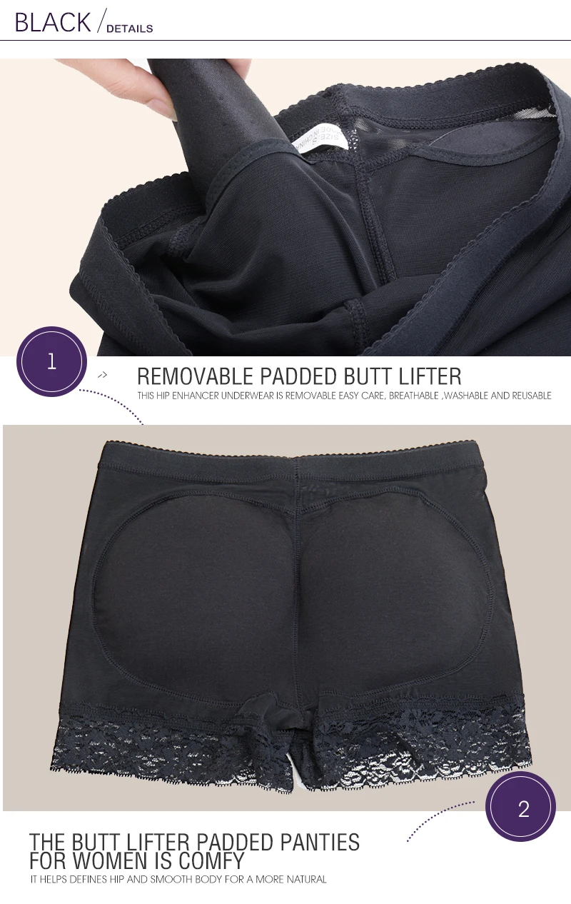Поддельные задницы женские ягодицы и бедра Enhancer попой мягкий нижнее белье трусики тело Shaper Бесшовные попки лифтинг трусики Boyshorts Корректирующее белье