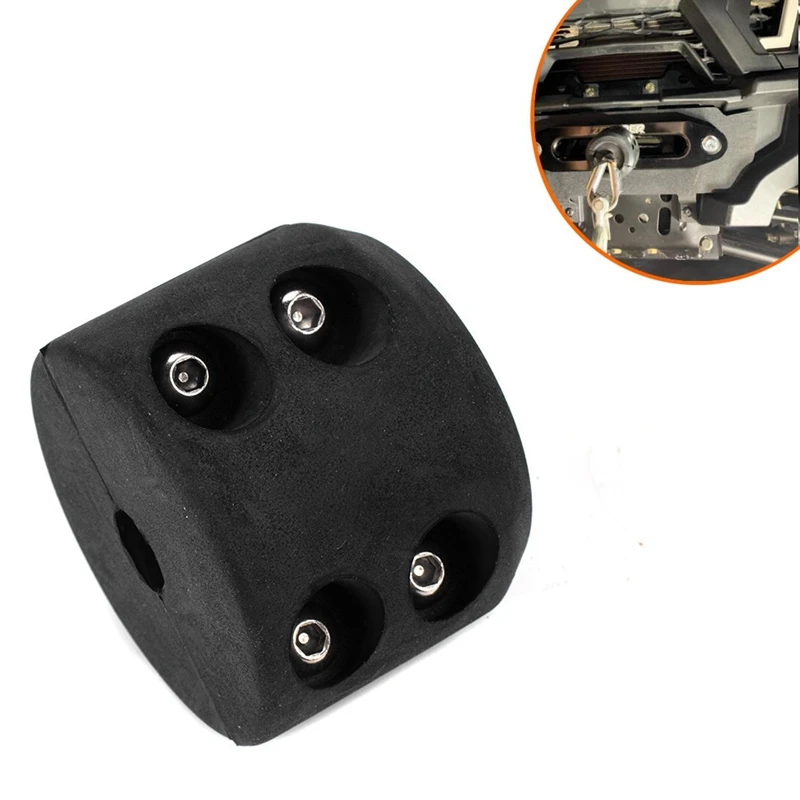 

Winch Cable Hook Stopper Rubber Winch for ATV UTV Winches Screensaver (Black)