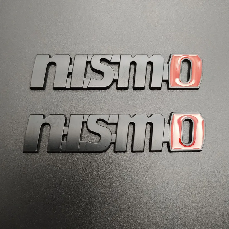 2 шт. Металлическая Эмблема NISMO автомобильный значок эмблема наклейка Наклейка