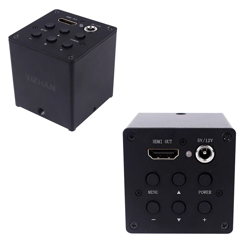 Наборы Цифровых Микроскопов HDMI VGA промышленный микроскоп камера+ 130X C крепление объектива+ светодиодный кольцевой светильник для чип для телефона ремонт микро скап