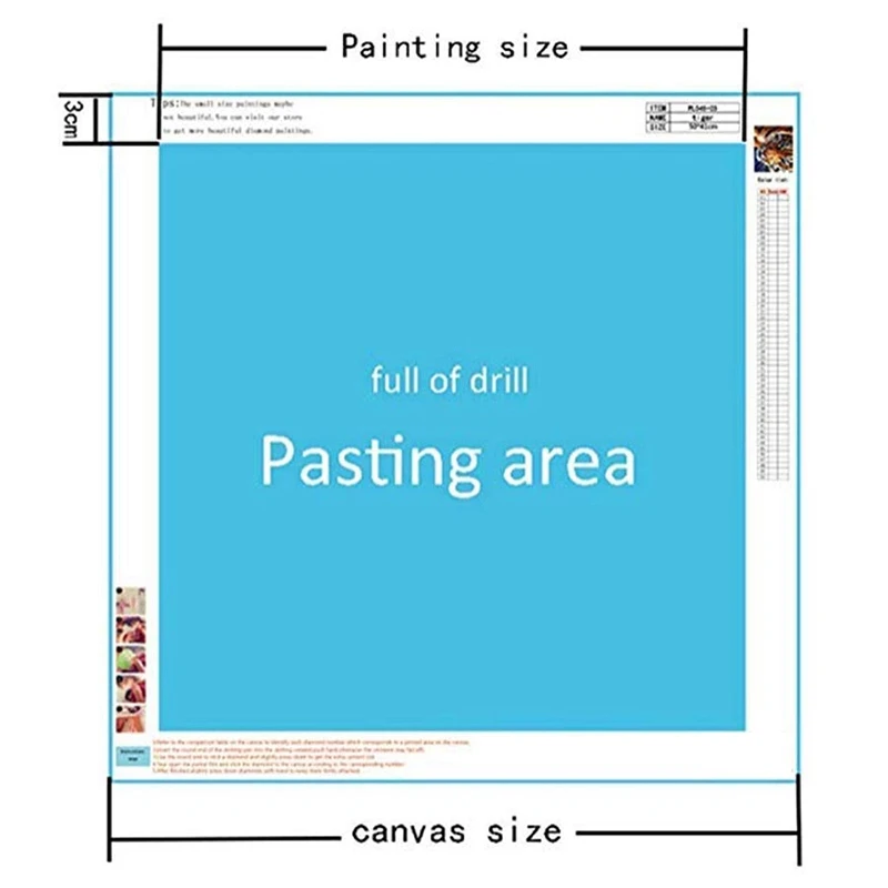 Набор для алмазной вышивки 5D с цифрами полная вышивка стразы картины искусство