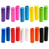 1 pair bicycle grips for mtb bicycle handlebar soft rubber handlebar cover bike grips for mountain road bicycle accessories