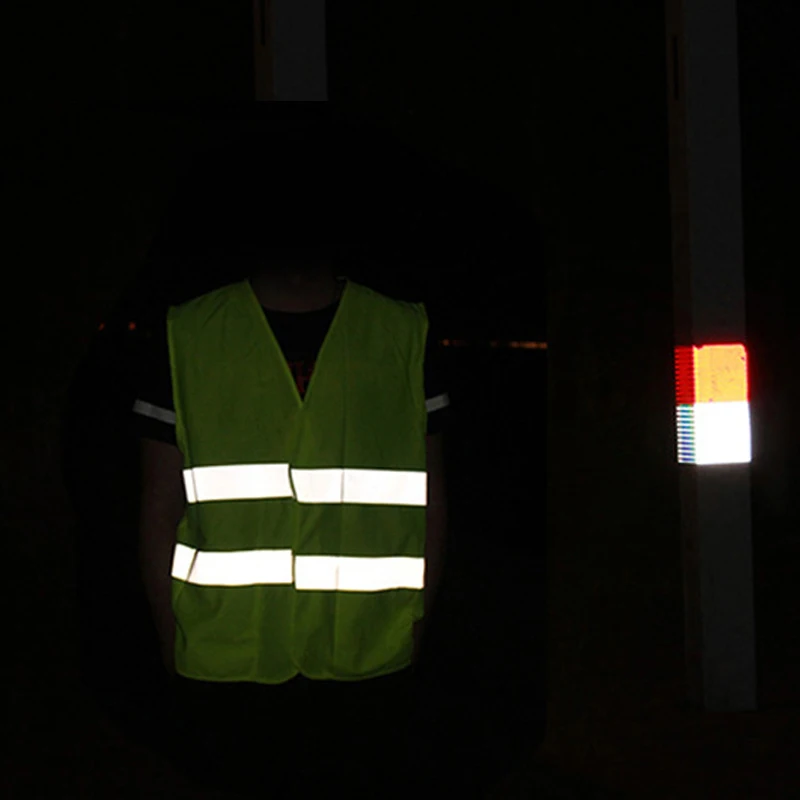 Светоотражающий предупреждающий жилет рабочая одежда высоковидимый защитный