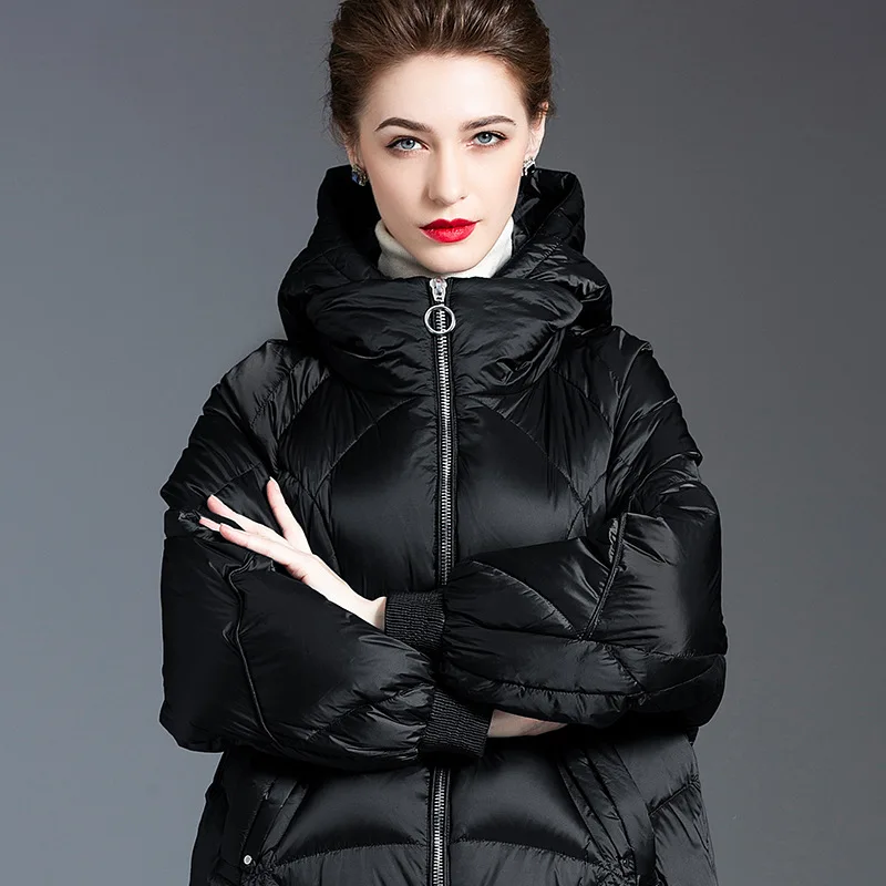 White Warm 90% Winter Coat Thick Zipper Abrigos Mujer Invierno 2021 Duck Down Jacket Women