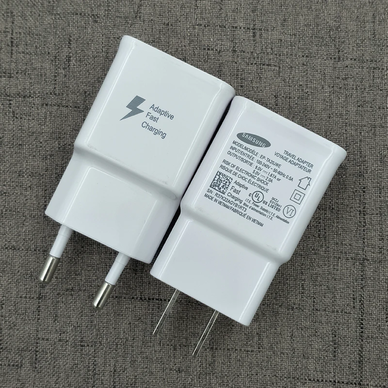 Быстрое зарядное устройство Samsung 9 в 1 67 а кабель Micro USB для быстрой зарядки Galaxy S6 S7