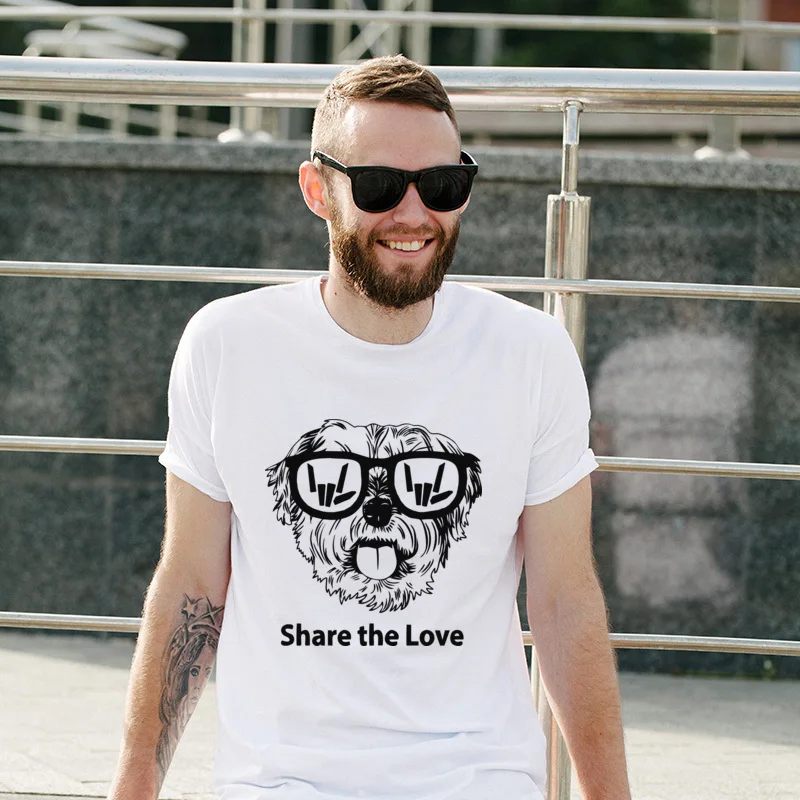 

Valentine Day Share The Love Streetwear Slim Fit T-Shirts Prevalent Men's Tee-Shirts Comfortable Unisex T Shirts For Unisex