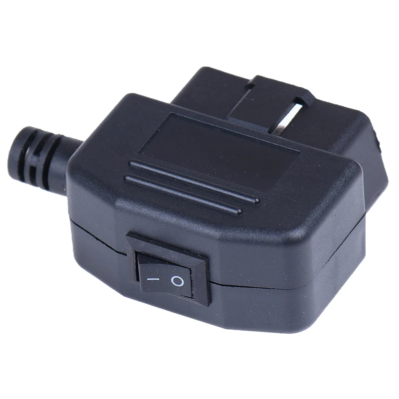 1 комплект OBD II Тип 16 Pin Мужской авто разъем кабель провода розетки с оболочкой и
